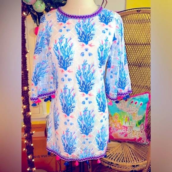 Lilly Pulitzer NWT Jackelin Romper Seaspray Off Shore Gorgeous Size 00,0 - Picture 2 of 13